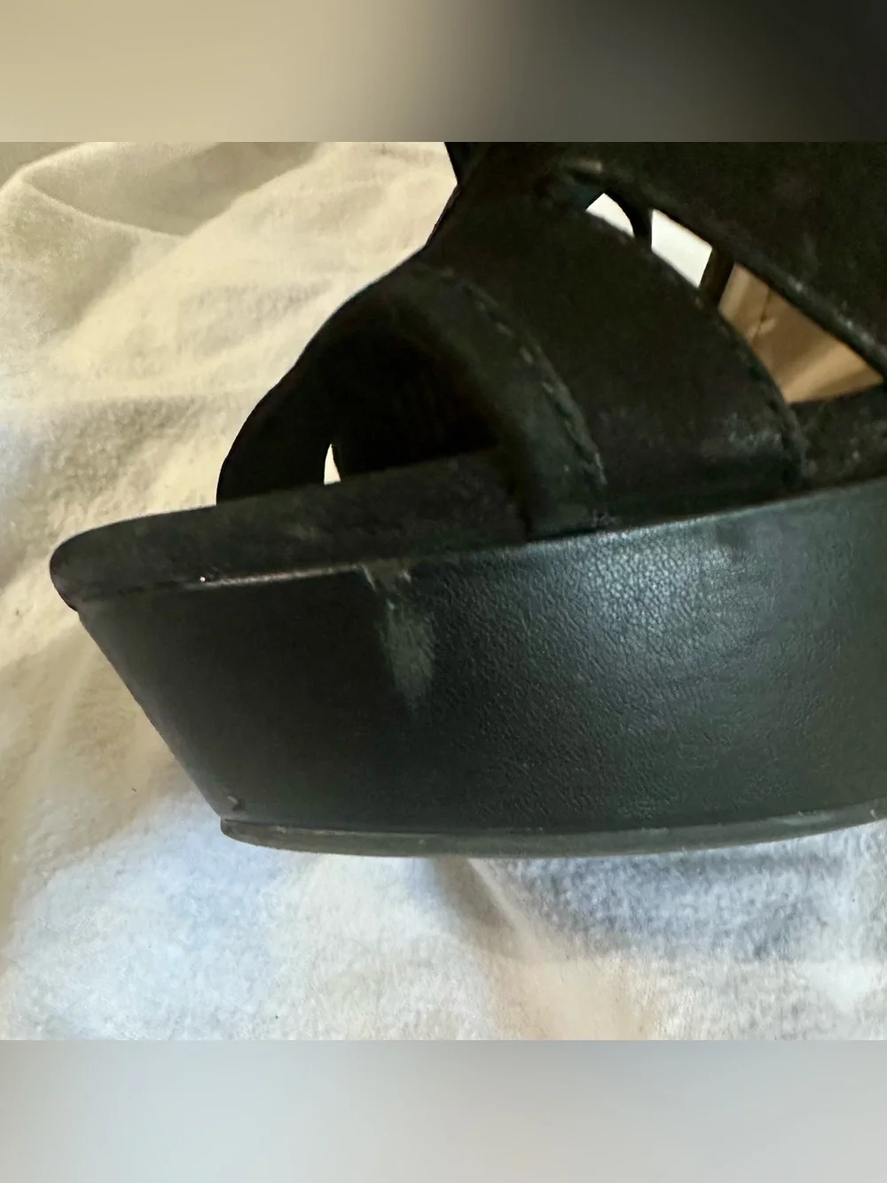 Gianni Bini platform wedge bootie